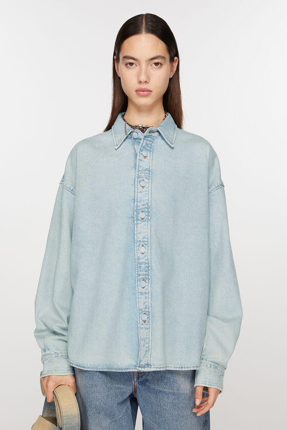 (image for) Otherworldly Denim button-up shirt - Relaxed fit